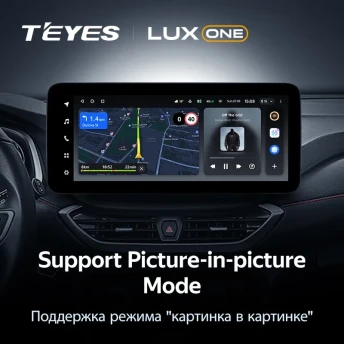Штатная магнитола Teyes LUX ONE 4/64 Chevrolet Orlando 2 (2018-2023) Тип-B