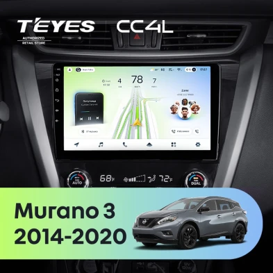 Штатная магнитола Teyes CC4L 6/64 Nissan Murano 3 Z52 (2014-2020)