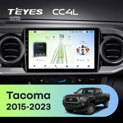 Штатная магнитола Teyes CC4L 6/64 Toyota Tacoma N300 (2015-2023) F2