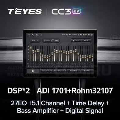 Штатная магнитола Teyes CC3 2K 6/128 Toyota Land Cruiser 70 Series LC 79 (2007-2020) (11")