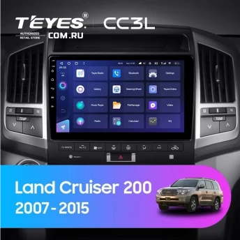 Штатная магнитола Teyes CC3L 4/32 Toyota Land Cruiser 11 200 (2007-2015) F3 Тип-A