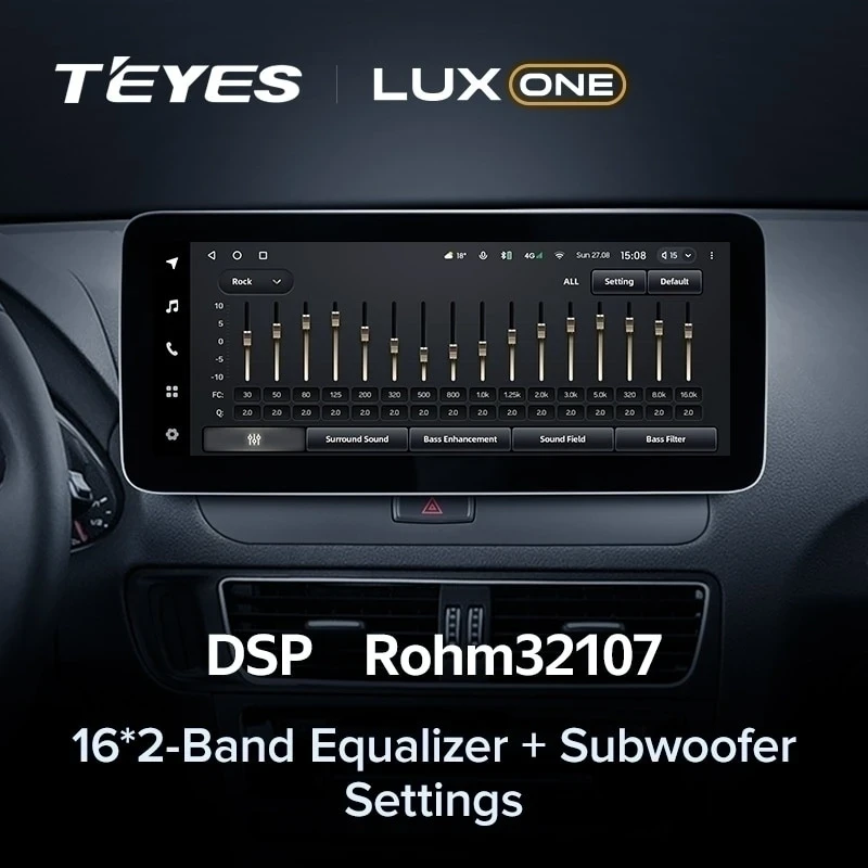 Штатная магнитола Teyes LUX ONE 6/128 Audi Q5 8R (2008-2017) (A)