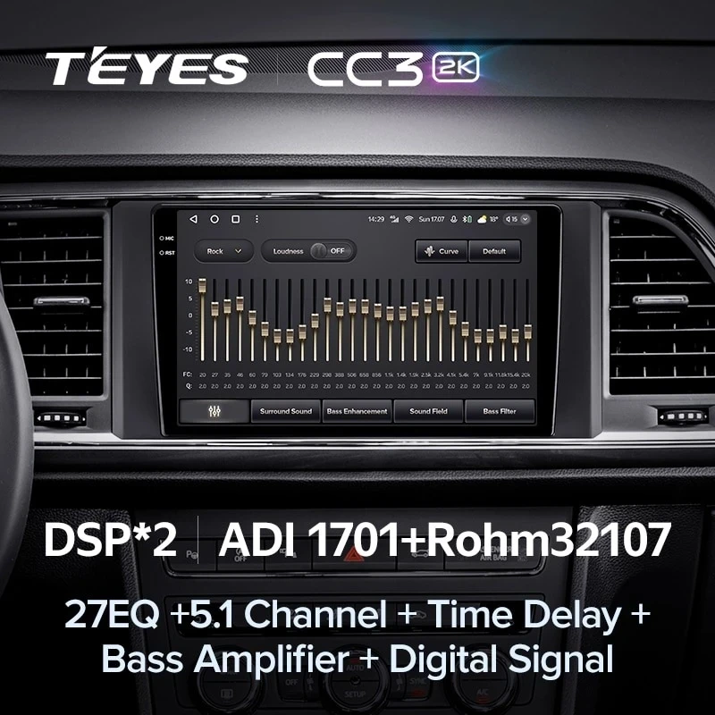 Штатная магнитола Teyes CC3 2K 4/32 Seat Ateca Cupra (2016-2021)