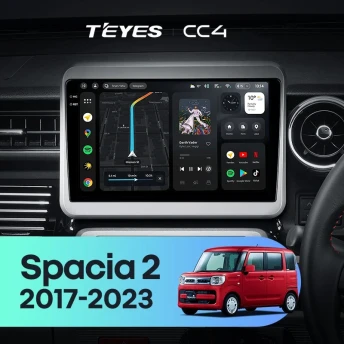 Штатная магнитола Teyes CC4 8/128 Suzuki Spacia 2 (2017-2023)