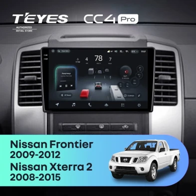 Штатная магнитола Teyes CC4 Pro 12/256 Nissan Xterra 2 N50 (2008-2015)