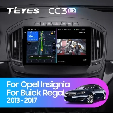 Штатная магнитола Teyes CC3 2K 360 6/128 Opel Insignia (2013-2017) Тип-B
