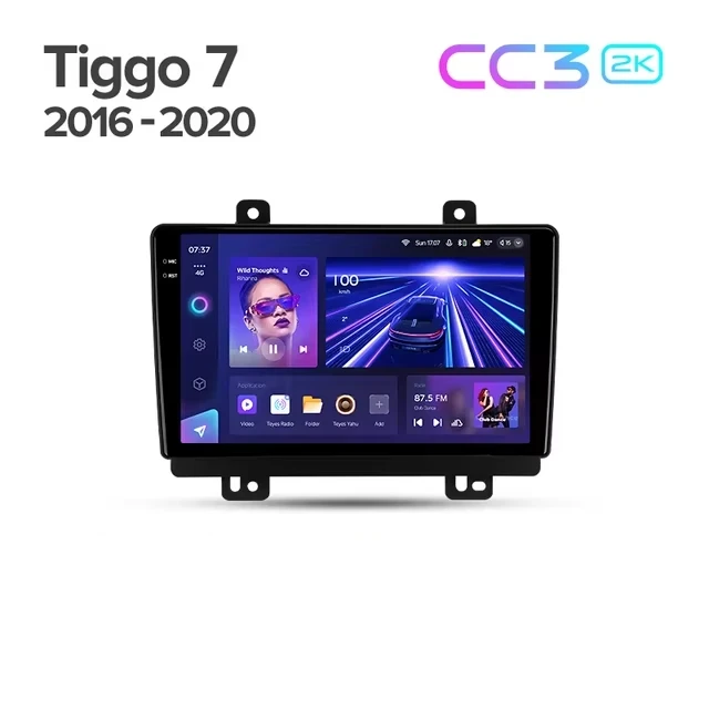Штатная магнитола Teyes CC3 2K 4/64 Chery Tiggo 7 (2016-2020) F1