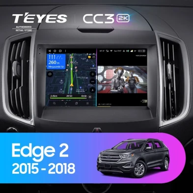 Штатная магнитола Teyes CC3 2K 4/32 Ford Edge 2 (2015-2018) F2