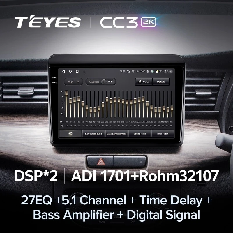 Штатная магнитола Teyes CC3 2K 360 6/128 Suzuki Ertiga (2018-2020)