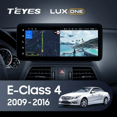 Штатная магнитола Teyes LUX ONE 4/64 Mercedes-Benz E-Class 4 W212 S207 A207 S212 C207 (NTG 4.0) (2009-2016) F2 Universal