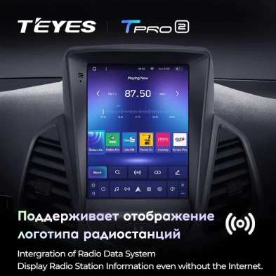 Штатная магнитола Tesla style Teyes TPRO 2 3/32 Ford EcoSport (2014-2018)