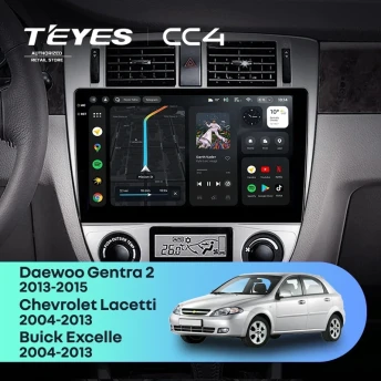 Штатная магнитола Teyes CC4 6/64 Daewoo Gentra 2 (2013-2015) F2 Тип-B