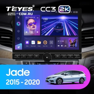 Штатная магнитола Teyes CC3 2K 6/128 Honda Jade (2015-2020) Правый руль (13" с кнопками)
