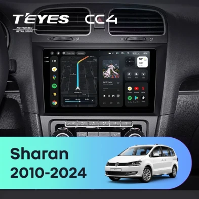 Штатная магнитола Teyes CC4 8/128 Volkswagen Sharan (2010-2024)
