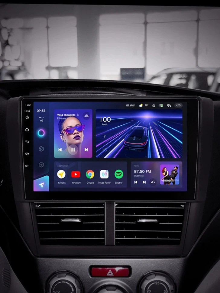 Штатная магнитола Teyes CC3 4/32 Subaru Forester 3 SH (2007-2013)