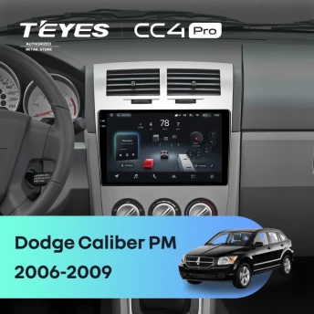 Штатная магнитола Teyes CC4 Pro 12/256 Dodge Caliber PM (2006-2009)