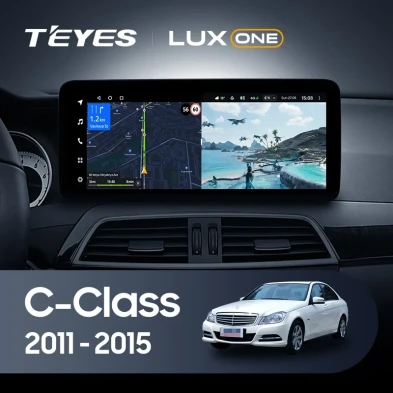 Штатная магнитола Teyes LUX ONE 6/128 Mercedes-Benz C-Class W204 C204 S204 (NTG 4.0) (2011-2015) Universal