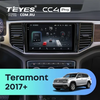 Штатная магнитола Teyes CC4 Pro 8/128 Volkswagen Teramont 2017+
