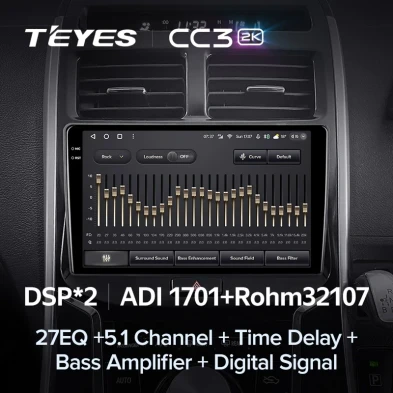 Штатная магнитола Teyes CC3 2K 4/64 Toyota Sai K10 (2013-2017)