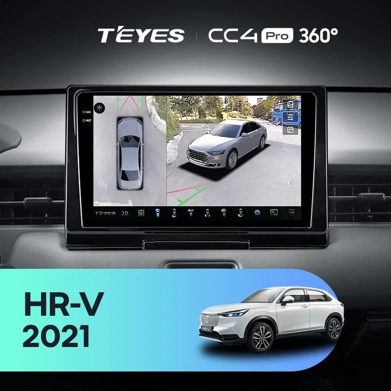 Штатная магнитола Teyes CC4 Pro 360 8/128 Honda HR-V 2021+