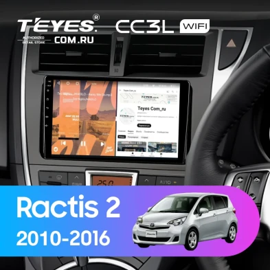 Штатная магнитола Teyes CC3L WiFi 2/32 Toyota Ractis 2 (2010-2016)