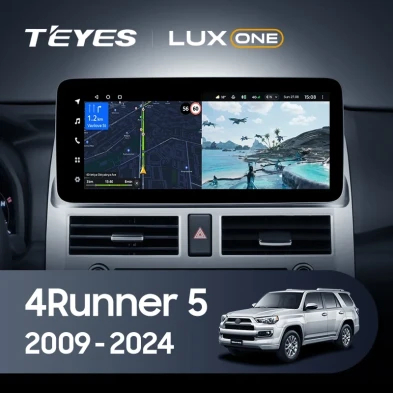 Штатная магнитола Teyes LUX ONE 4/64 Toyota 4Runner 5 N280 (2009-2024)