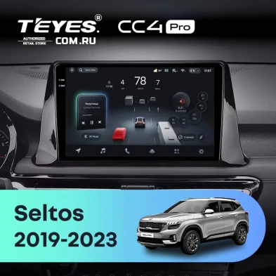 Штатная магнитола Teyes CC4 Pro 8/128 KIA Seltos SP2 (2019-2023)