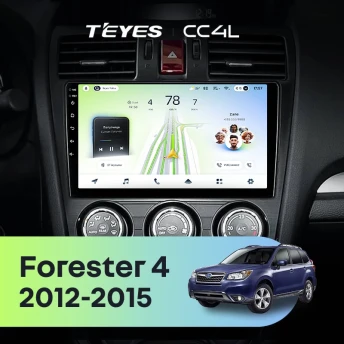 Штатная магнитола Teyes CC4L 6/64 Subaru Forester 4 SJ (2012-2015) Тип-A