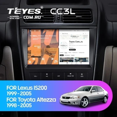 Штатная магнитола Teyes CC3L 4/32 Lexus IS200 XE10 (1999-2005)