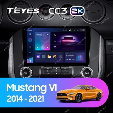 Штатная магнитола Teyes CC3 2K 360 6/128 Ford Mustang VI S550 (2014-2023) F2