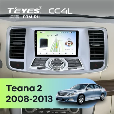 Штатная магнитола Teyes CC4L 6/64 Nissan Teana 2 J32 (2008-2013) F2 Тип-A