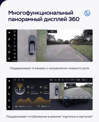 Штатная магнитола Teyes LUX ONE 360 6/128 Audi Q5 8R (2008-2017) Тип-B