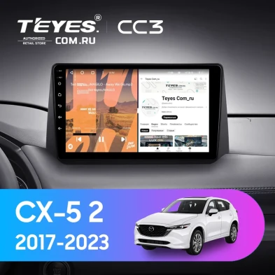 Штатная магнитола Teyes CC3 4/32 Mazda CX-5 2 KF (2017-2023) (0din)