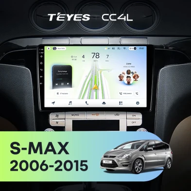 Штатная магнитола Teyes CC4L 6/64 Ford S-MAX (2006-2015) F2