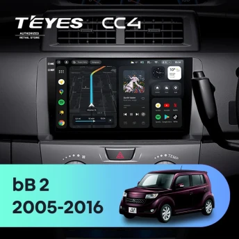 Штатная магнитола Teyes CC4 6/64 Toyota bB 2 QNC20 (2005-2016)