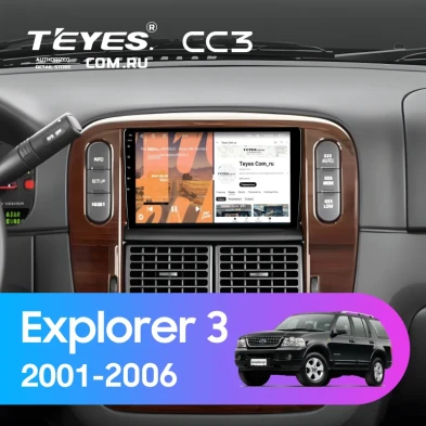 Штатная магнитола Teyes CC3 4/32 Ford Explorer 3 (2001-2006)