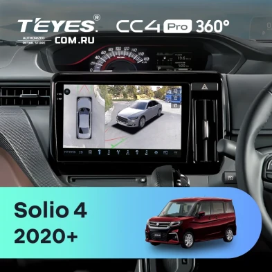 Штатная магнитола Teyes CC4 Pro 360 8/128 Suzuki Solio 4 (2020-2026)