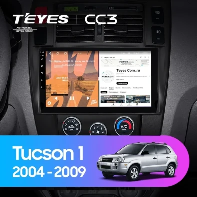 Штатная магнитола Teyes CC3 4/32 Hyundai Tucson 1 (2004-2009) F2