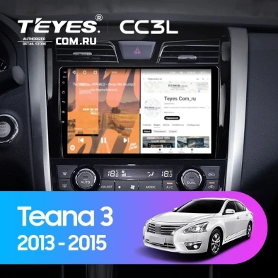 Штатная магнитола Teyes CC3L 4/32 Nissan Teana J33 (2013-2015) Тип-B