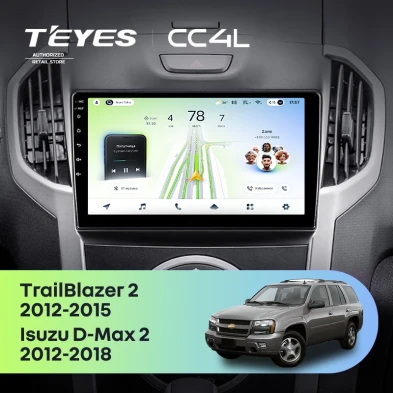 Штатная магнитола Teyes CC4L 6/64 Chevrolet TrailBlazer 2 (2012-2015)