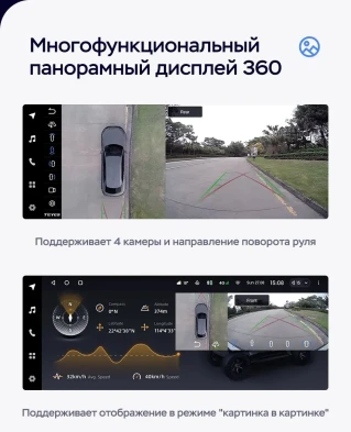 Штатная магнитола Teyes LUX ONE 360 6/128 Honda Accord 9 CR (2012-2018)