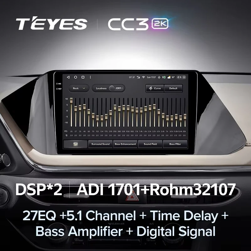 Штатная магнитола Teyes CC3 2K 360 6/128 Hyundai Sonata DN8 (2019-2020) Тип-B